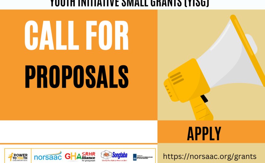CALL FOR PROPOSALS: YOUTH INITIATIVES SMALL GRANTS