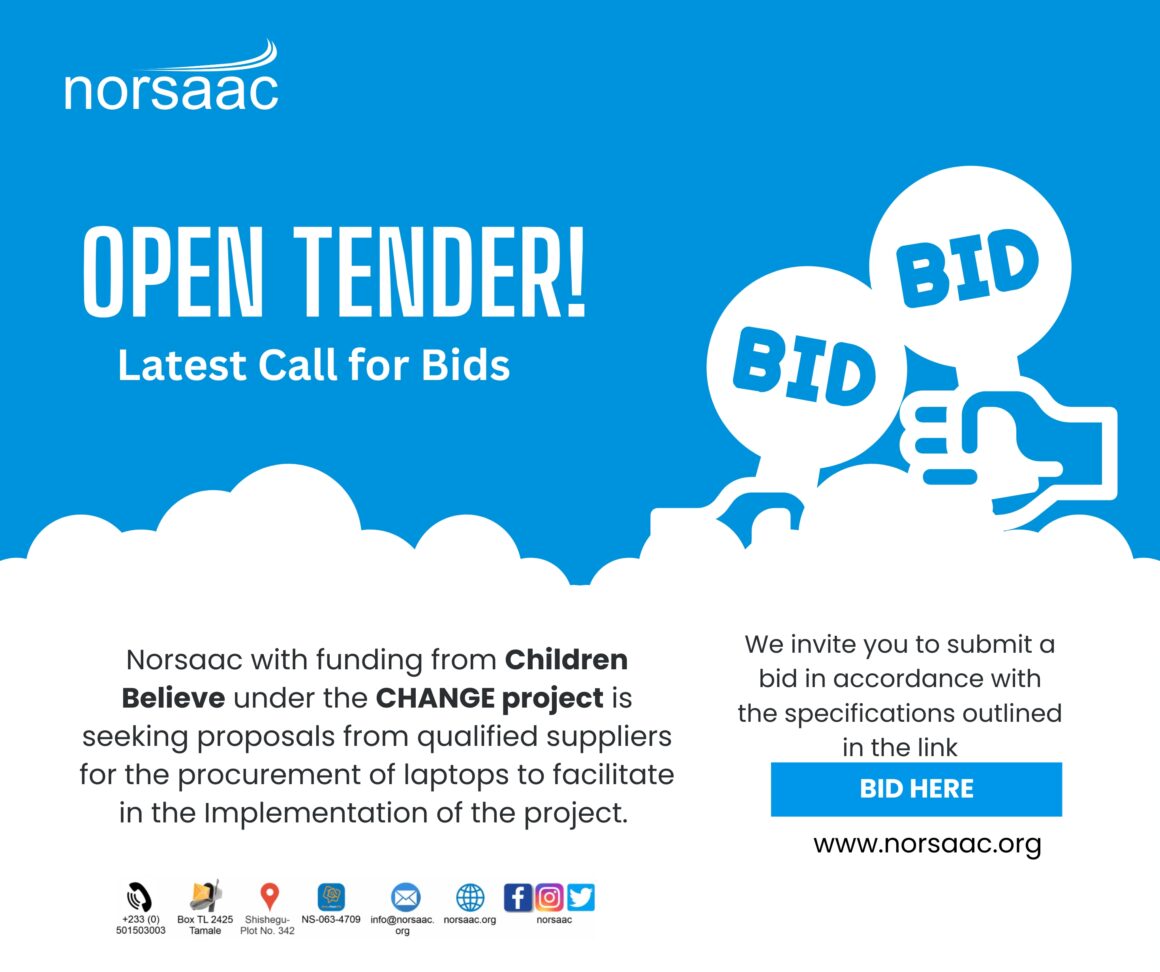 Request for Bids: Procurement of Laptops.